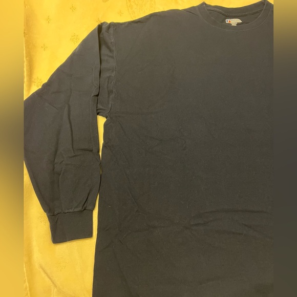 NWOT Russel Athletic Classic Navy Blue Men's Long Sleeved TShirt XXL - Picture 3 of 6
